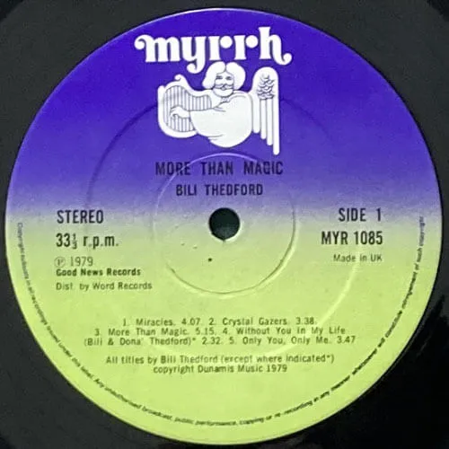 BILI THEDFORD / MORE THAN MAGIC
