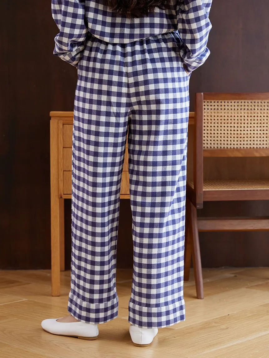 Checked Pajama Pants