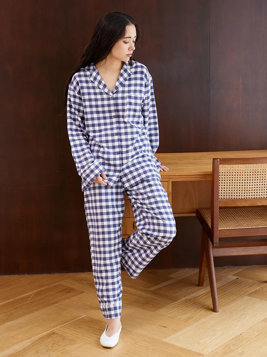Checked Pajama Pants