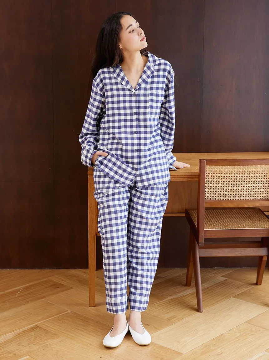 Checked Pajama Pants