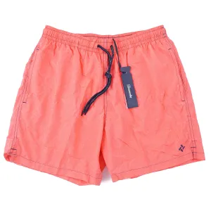 Drumohr Pink Melange Print Swim Trunks