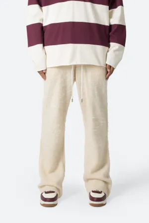 Fuzzy Sweatpants - Off White