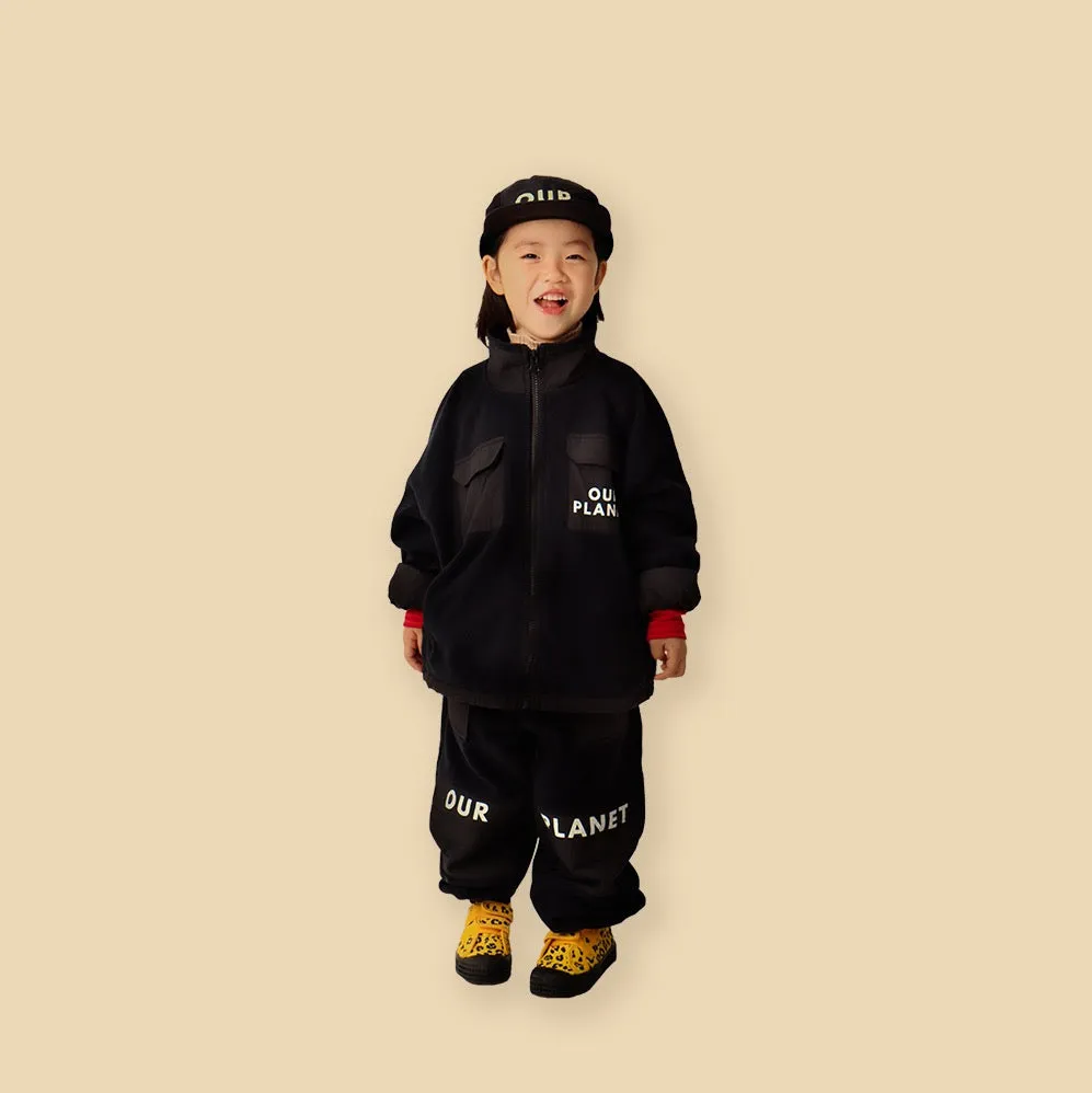 Jelly Mallow Our Planet Lounge Pants Black