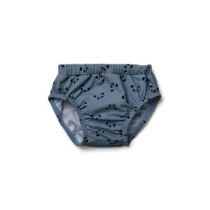Liewood Frej baby boy swim pants Panda Wave Blue