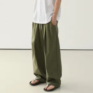 OH Minimal Folds Drawstring Comfty Pants