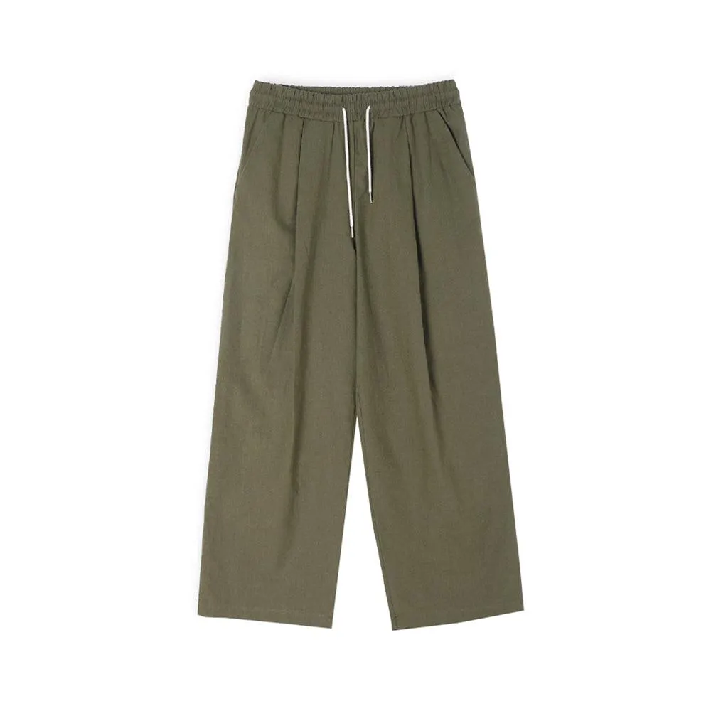 OH Minimal Folds Drawstring Comfty Pants