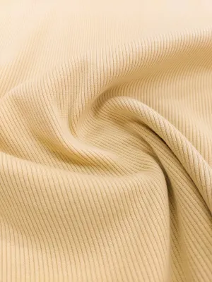 Organic Cotton Jersey Rib Knit - Sunray