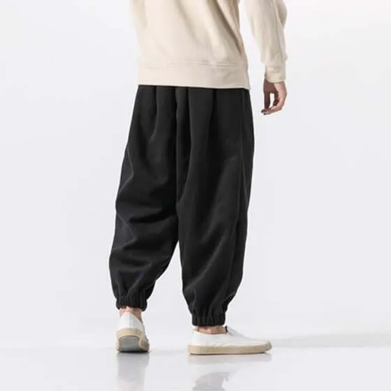 WLS Dester Loose  Pants Black